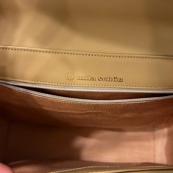 Beige handbag - Picture 6 of 8